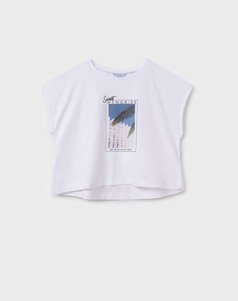 MAYORAL BLUZA CU CU MANECA SCURTA DESIGN