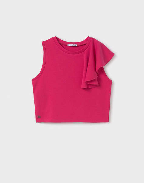 MAYORAL BLUZA CU BRETELE VOLANE