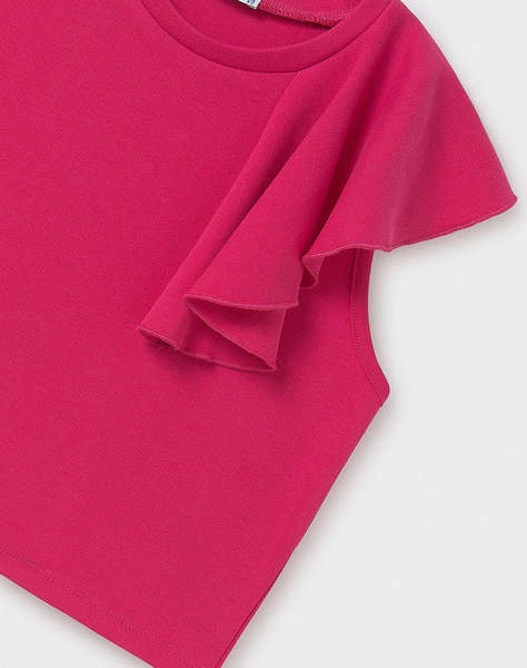 MAYORAL BLUZA CU BRETELE VOLANE