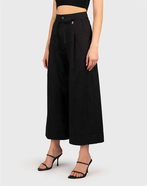 LIU JO WHITE_WA5C81__ECS PANT.CROPPED RISVOLTO PANTALONI DE DAMA