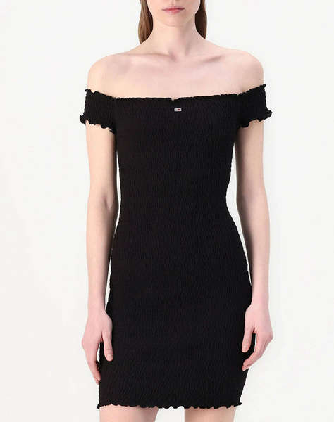 TOMMY JEANS TJW SMOCK BODYCON DRESS