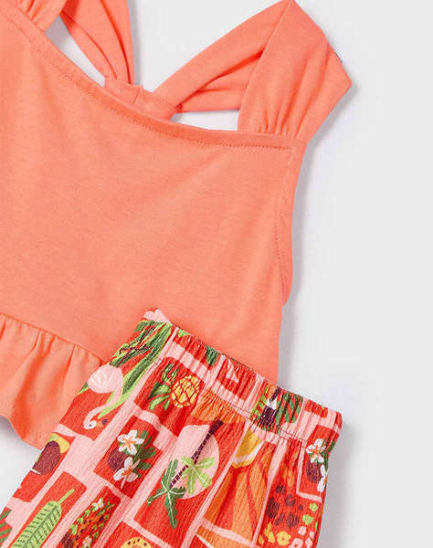 MAYORAL SET SHORTS MACO CREP