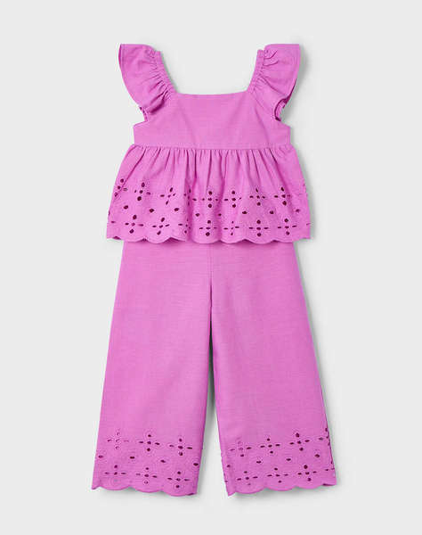 MAYORAL SET PANTALONI LUNG PERFORAT