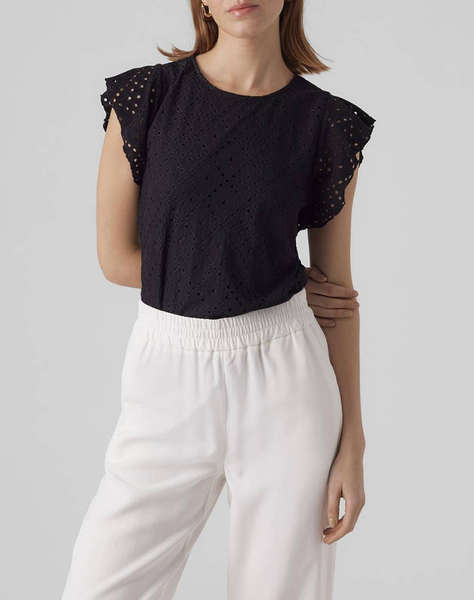 VERO MODA VMTASSA SL FRILL TOP NOOS