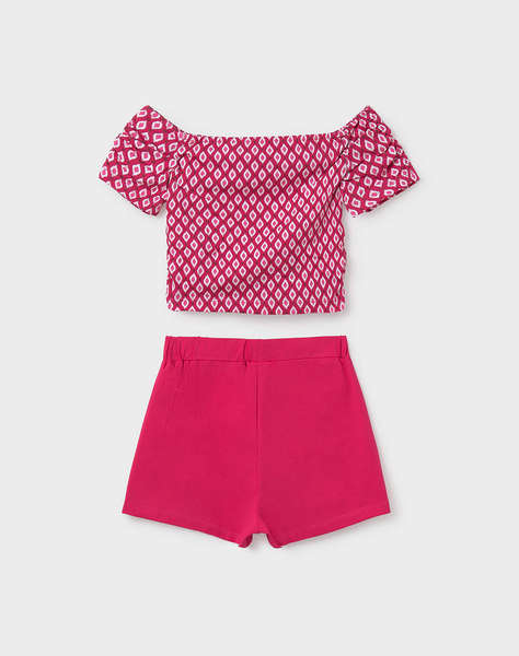 MAYORAL SET SHORTS CU IMPRIMEU