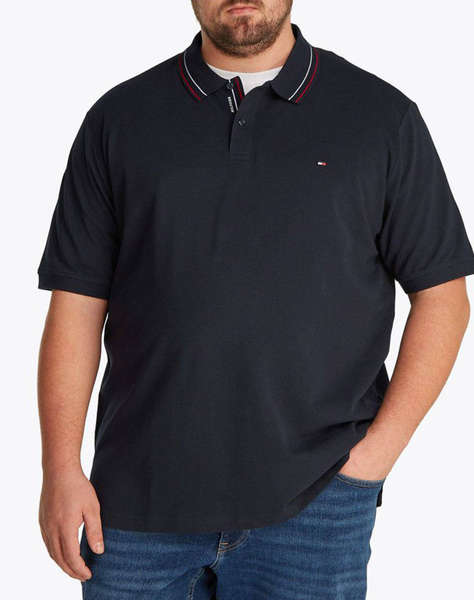 TOMMY HILFIGER BT-PLACKET INTEREST REG POLO-B