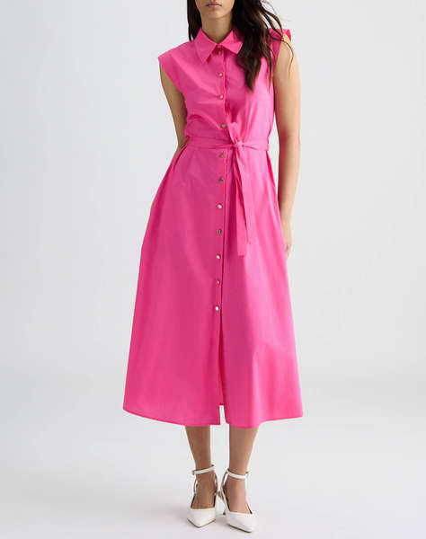 LIU JO WHITE_WA5C88__3.0 ABITO CHEMISIER S/M ROCHIE DE DAMA
