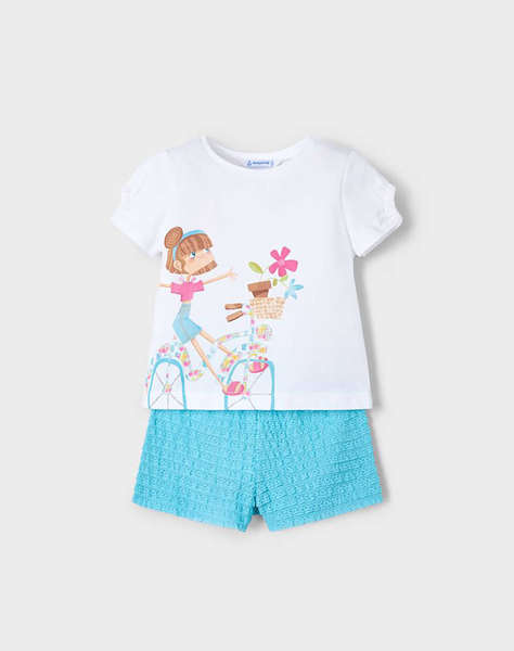 MAYORAL SET SHORTS MACO FANTEZIE
