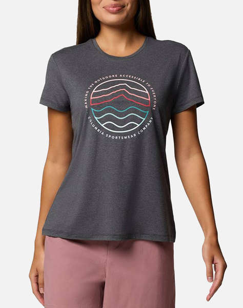 COLUMBIA Bluza de dama Sloan Ridge™ Graphic SS Tee
