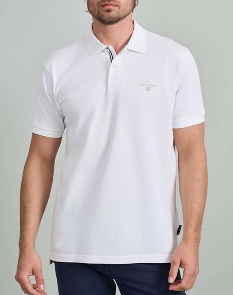 NAVY&GREEN BLUZA POLO