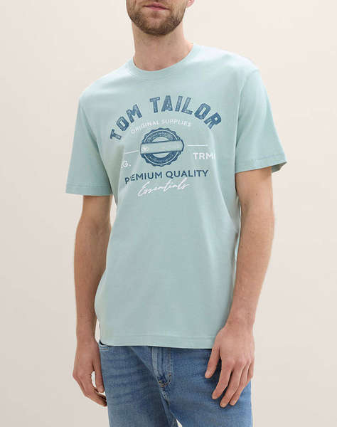 TOM TAILOR LOGO BLUZA DE BARBATI