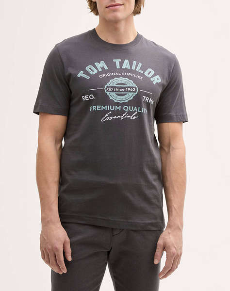 TOM TAILOR LOGO BLUZA DE BARBATI