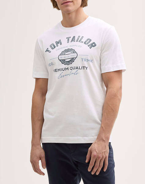 TOM TAILOR LOGO BLUZA DE BARBATI