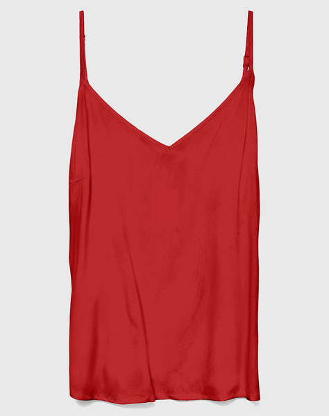 VERO MODA VMEASY JOY V-NECK SINGLET WVN GA