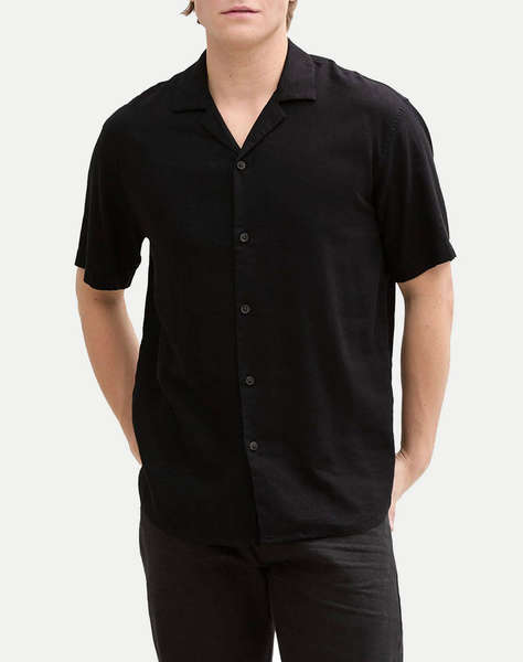 TOM TAILOR RELAXED VISCOSE LINEN SHIRT CAMASA DE BARBATI