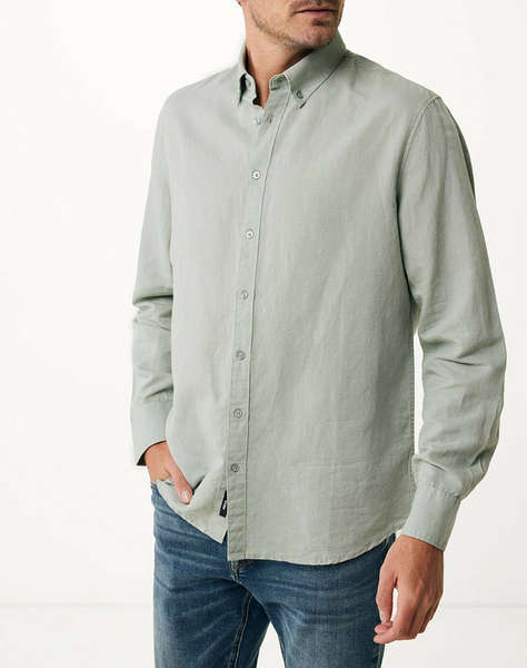MEXX CALEB Basic linen shirt