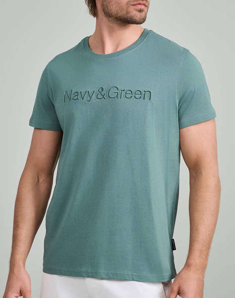 NAVY&GREEN BLUZA DECOLTEU