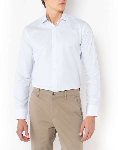 THE BOSTONIANS CAMASA DOBBY CUSTOM FIT Patterned DOBBY Semi-rex Custom Fit