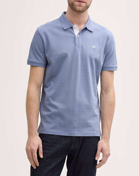 TOM TAILOR BASIC POLO WITH CON BLUZA DE BARBATI