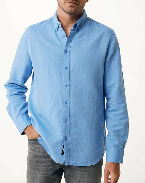 MEXX CALEB Basic linen shirt