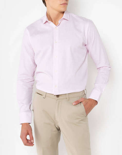 THE BOSTONIANS CAMASA DOBBY CUSTOM FIT Patterned DOBBY Semi-rex Custom Fit