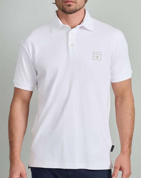 NAVY&GREEN BLUZA POLO