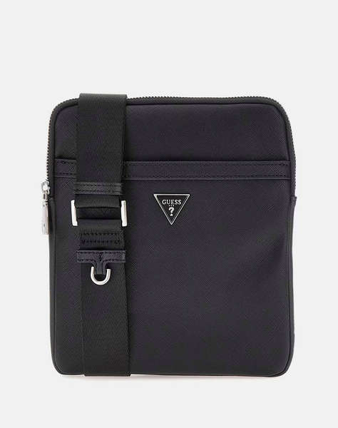 GUESS MILANO CROSSBODY FLAT GEANTA DE BARBATI (Dimensiuni: 19 x 23 x 2cm.)