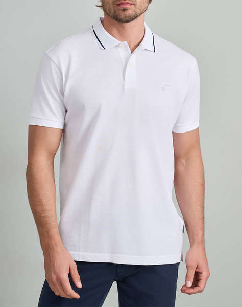 NAVY&GREEN BLUZA POLO