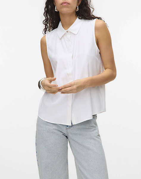 VERO MODA VMNORA SL SHIRT WVN GA NOOS