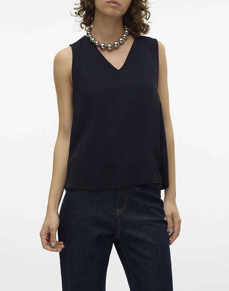 VERO MODA VMEASY JOY S/L V-NECK TOP WVN GA