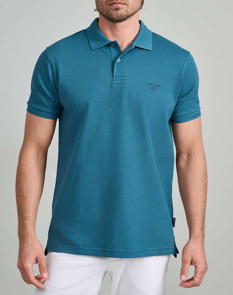 NAVY&GREEN BLUZA POLO, YOUNG LINE