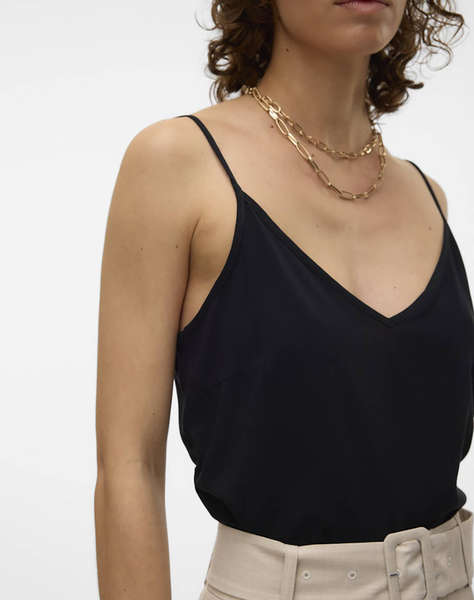 VERO MODA VMEASY JOY V-NECK SINGLET WVN GA