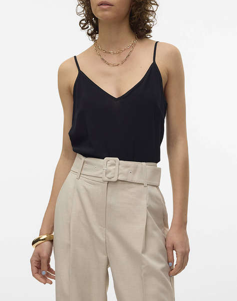 VERO MODA VMEASY JOY V-NECK SINGLET WVN GA