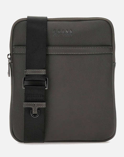 GUESS MILANO CROSSBODY FLAT GEANTA DE BARBATI (Dimensiuni: 19 x 23 x 2cm.)