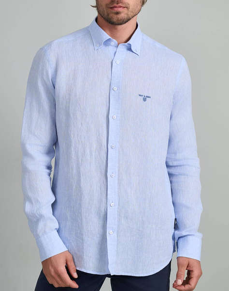 NAVY&GREEN CAMASA COMFORT FIT