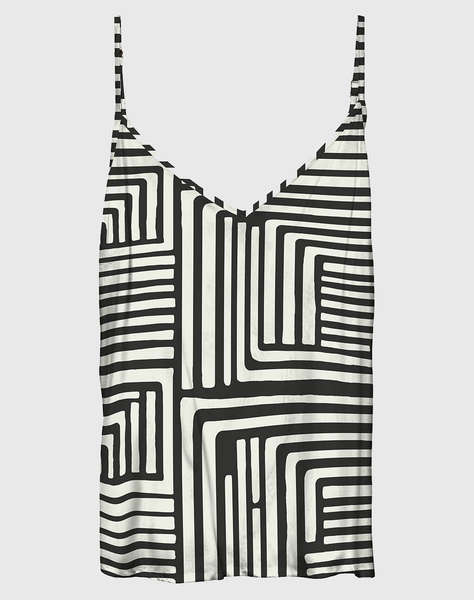 VERO MODA VMEASY JOY V-NECK SINGLET WVN GA