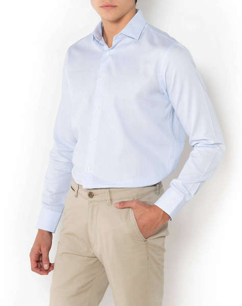 THE BOSTONIANS CAMASA DOBBY CUSTOM FIT Patterned DOBBY Semi-rex Custom Fit