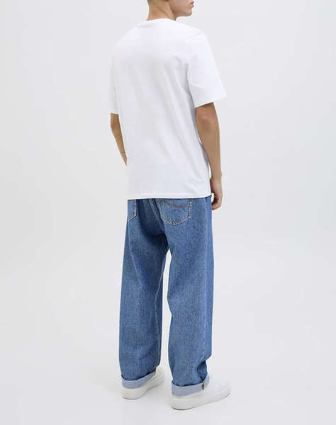 JACK&JONES JJHAWAII SHAPE TEE SS CREW NECK LN