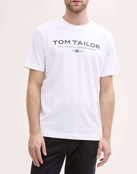 TOM TAILOR T-SHIRT WITH PRIN BLUZA DE BARBATI