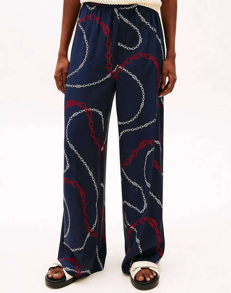 TOMMY HILFIGER SOFT VISCOSE WOVEN PANTS