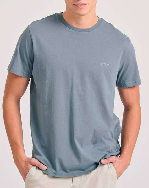 FUNKY BUDDHA Bluza Barbati Maneca Scurta Basic