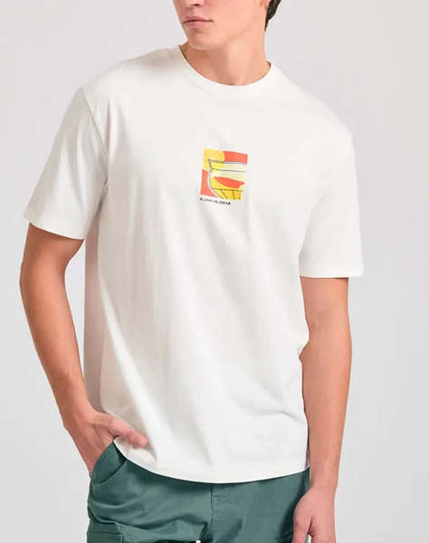 FUNKY Bluza de barbati Maneca Scurta Cu Imprimeu