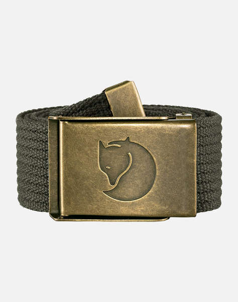 FJALL RAVEN Canvas Brass Belt / Canvas Brass Belt 4 cm