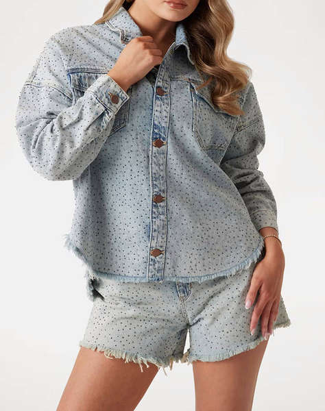 GUESS WESTERN SHACKET JACKET DE DAMA