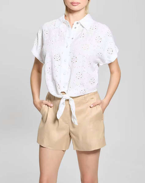 GUESS NEW SS BRIGITTE EMBRO SHIRT CAMASA DE DAMA