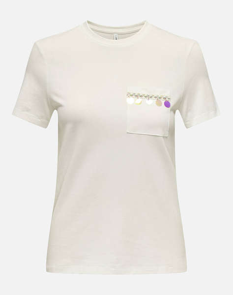 ONLY ONLFILIPPA LIFE S/S O-NECK TOP JRS