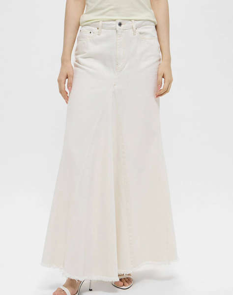GUESS PANELED MAXI SKIRT FUSTA DE DAMA