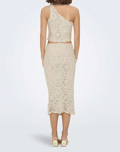 ONLY ONLALBERTE MW LONG SKIRT WVN