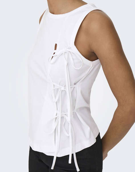 ONLY ONLWILL LIFE S/L TIE TOP JRS