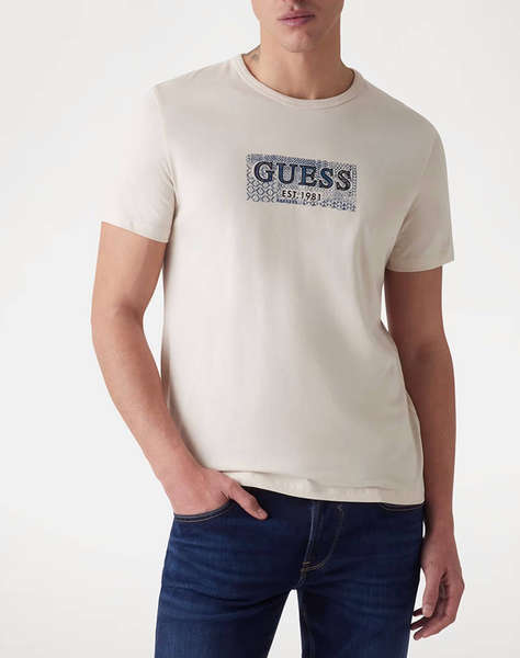 GUESS SS CN GUESS BOX TEE BLUZA DE BARBATI